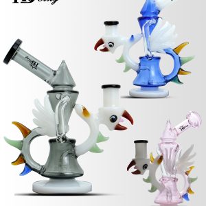 Small Dab Rig Recycler Bong-Hbking KR415